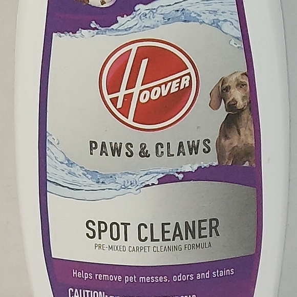 Hoover Paws & Claws Spot Clean Carpet Cleaning Formula Premix 6oz Cotton Breeze - Picture 2 of 7